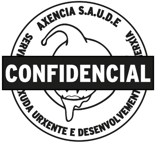Selo Confidencial (cREAgal) Selo da Axencia S.A.U.D.E que di