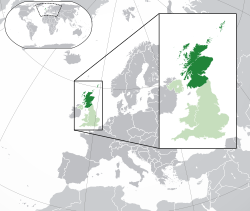 Mapa escocia