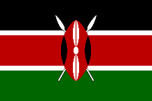 Imaxe da bandeira de Kenya