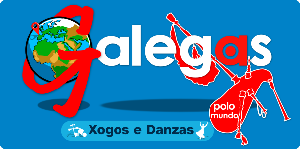 Logo Galegas polo mundo Imaxe do logotipo da emisión de Galegas polo mundo