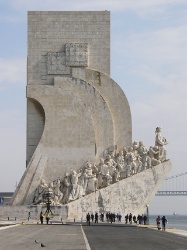 Monumento aos descubrimentos Imaxe do monumento aos descubrimentos de Lisboa