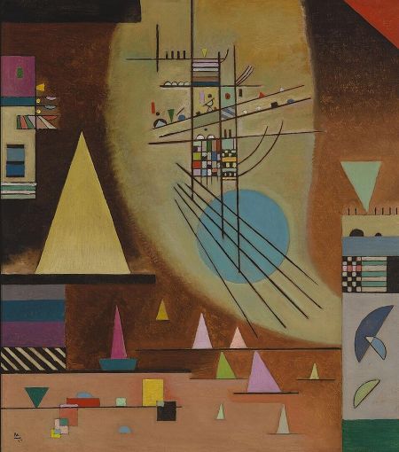 Cadro de Kandinsky que representa o silencio