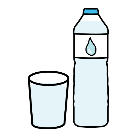 Pictograma de Arasaac: agua