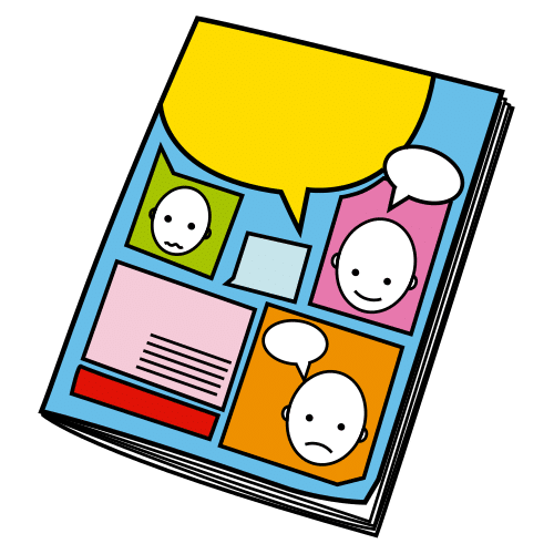 Pictograma de cómic.