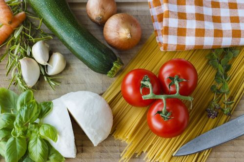 Ingredientes para cocinar.