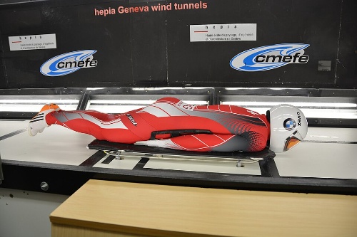 Pruebas en el Túnel de Viento hepia de Ginebra