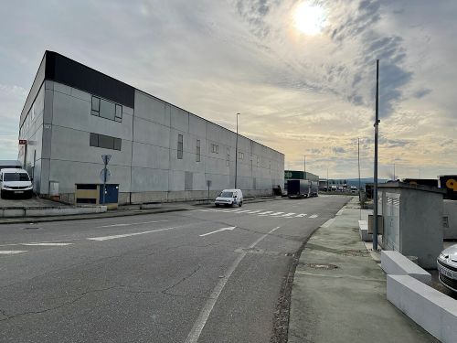 Polígono industrial de San Ciprián en Lugo.