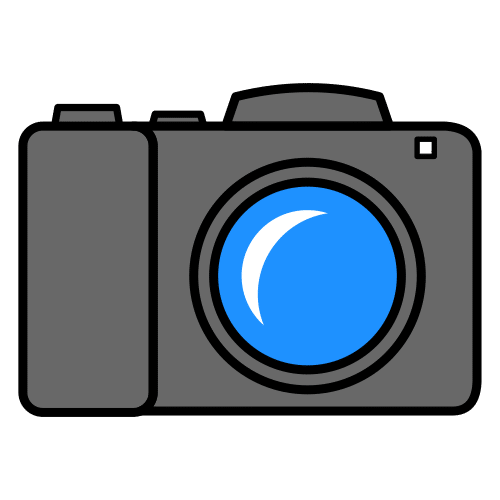 Pictograma de una cámara fotográfica