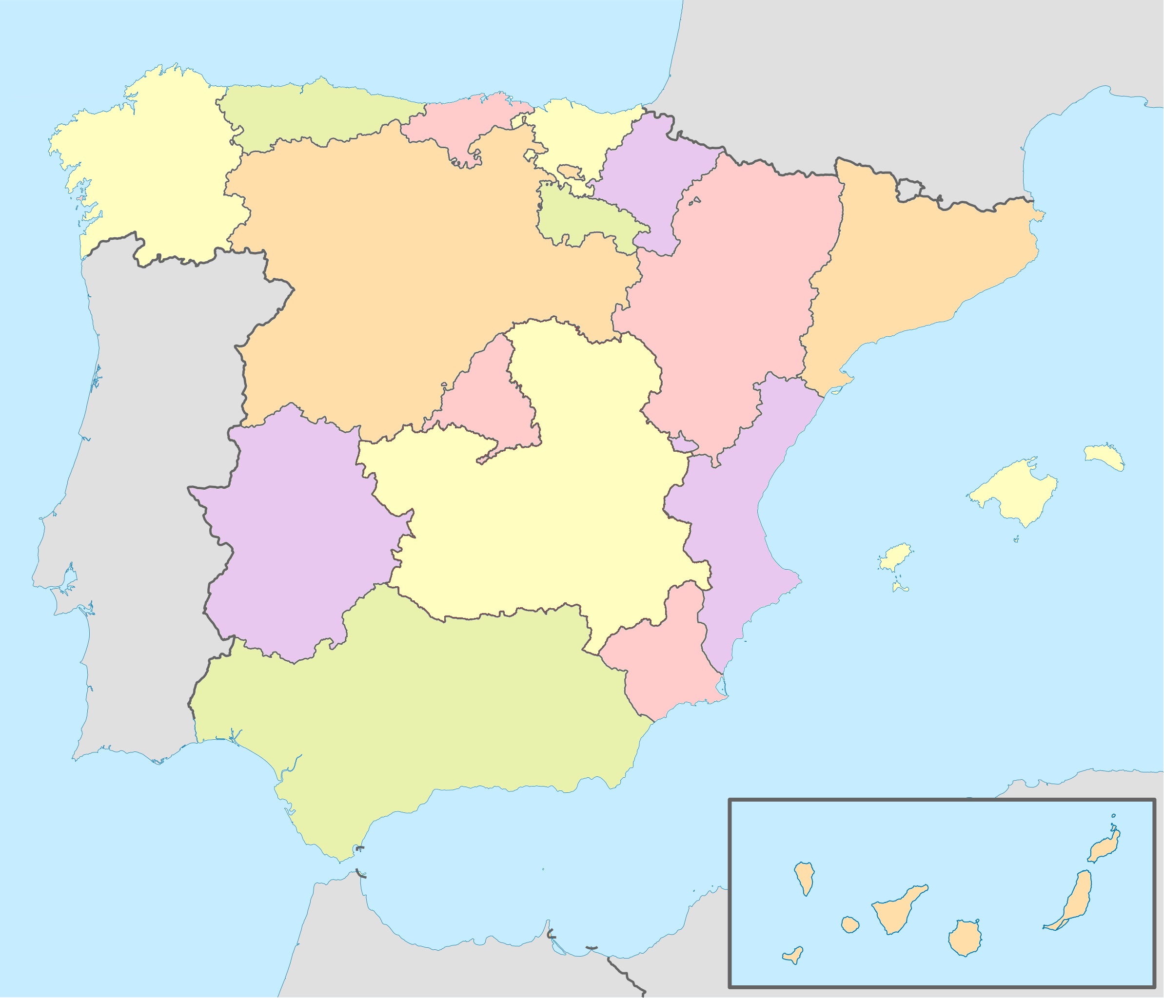 Mapa de España