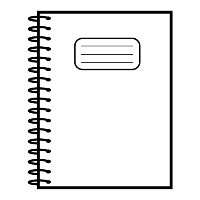 Pictograma dun caderno