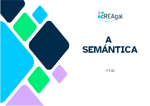 Imaxe que amosa a primeira páxina da presentación de semántica.