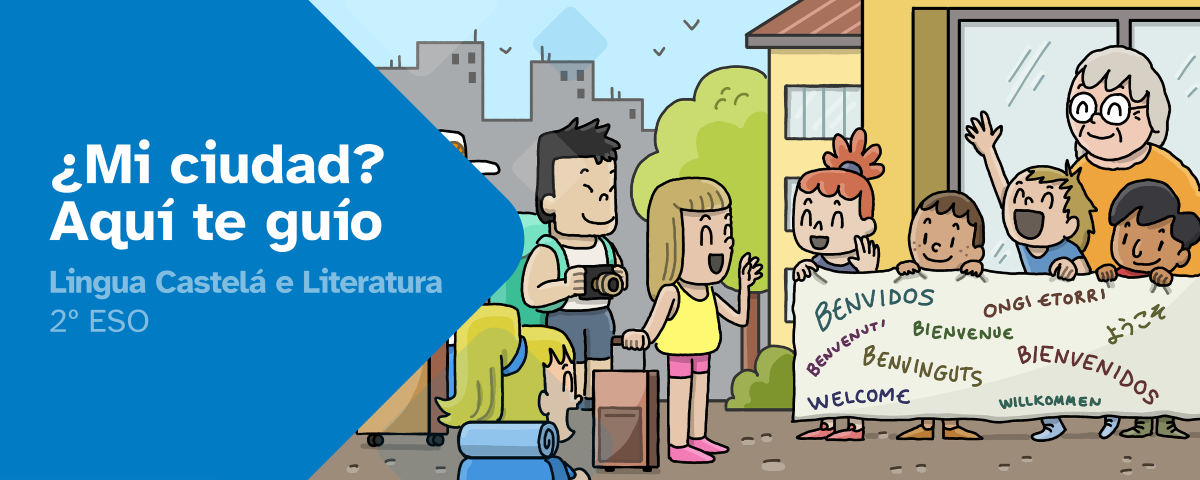 Portada LCL_2ESO ¿Mi ciudad? Aquí te  guío?