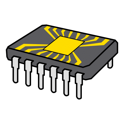 Pictograma dun microchip