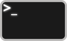 Imaxe dun terminal de consola