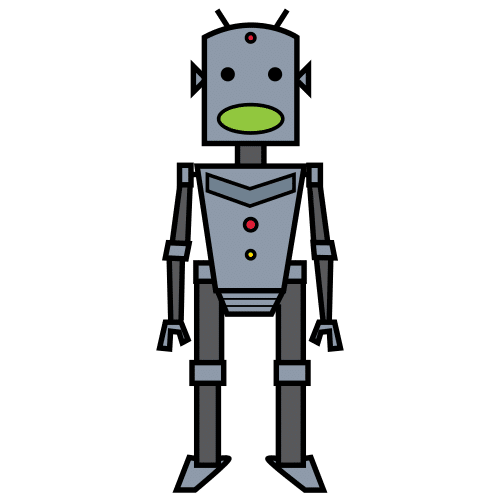 Pictograma ARASAAC dun robot
