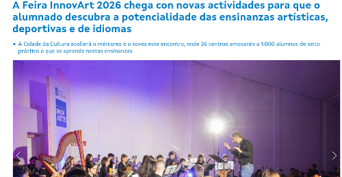 Nota de prensa de INnovart.