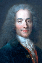 Retrato de Voltaire