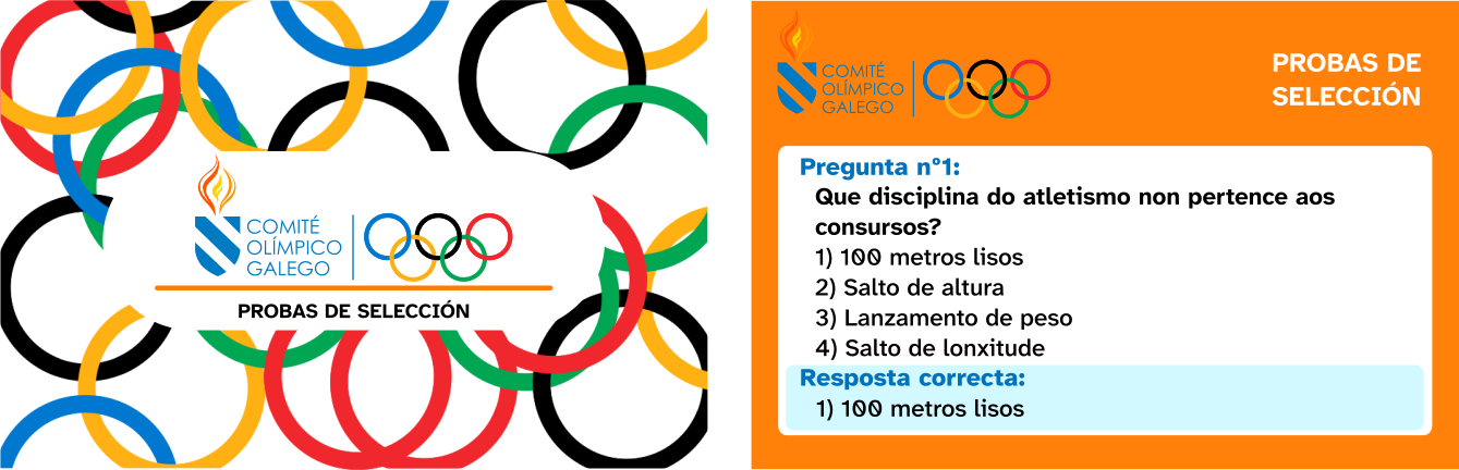 Imaxe do anverso e reverso das tarxetas de preguntas de exemplo.