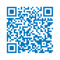 Imaxe dun código QR con texto plano.