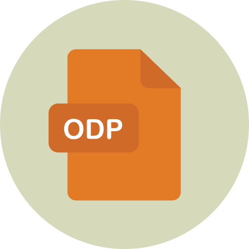 Símbolo dun ficheiro ODP