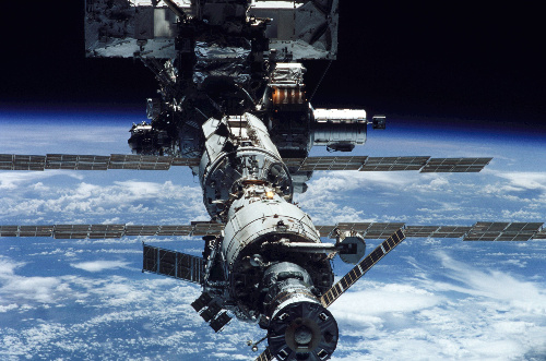 Estación internacional espacial Imagen de un módulo de la Estación Espacial Internacional