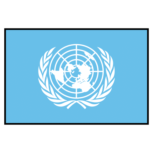 Emblema de las Naciones Unidas.