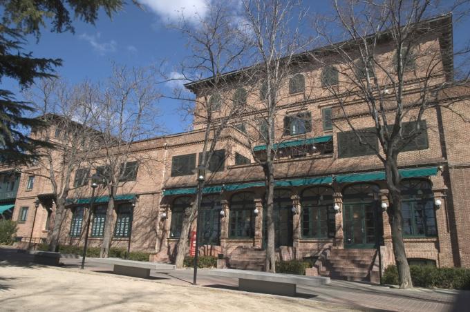 Fachada de la Residencia de Estudiantes.