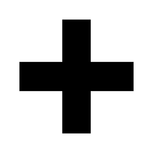 Pictograma del símbolo de suma.