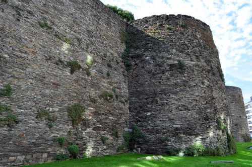 Imagen de la Muralla de Lugo.