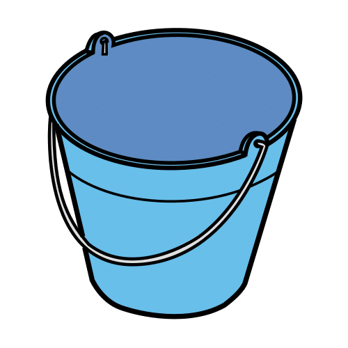 Cubo vacío que ocupa un espacio.