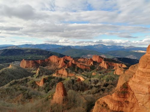 Imagen de las Médulas en el Bierzo.