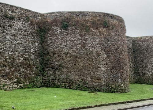 Exterior de la Muralla de Lugo.