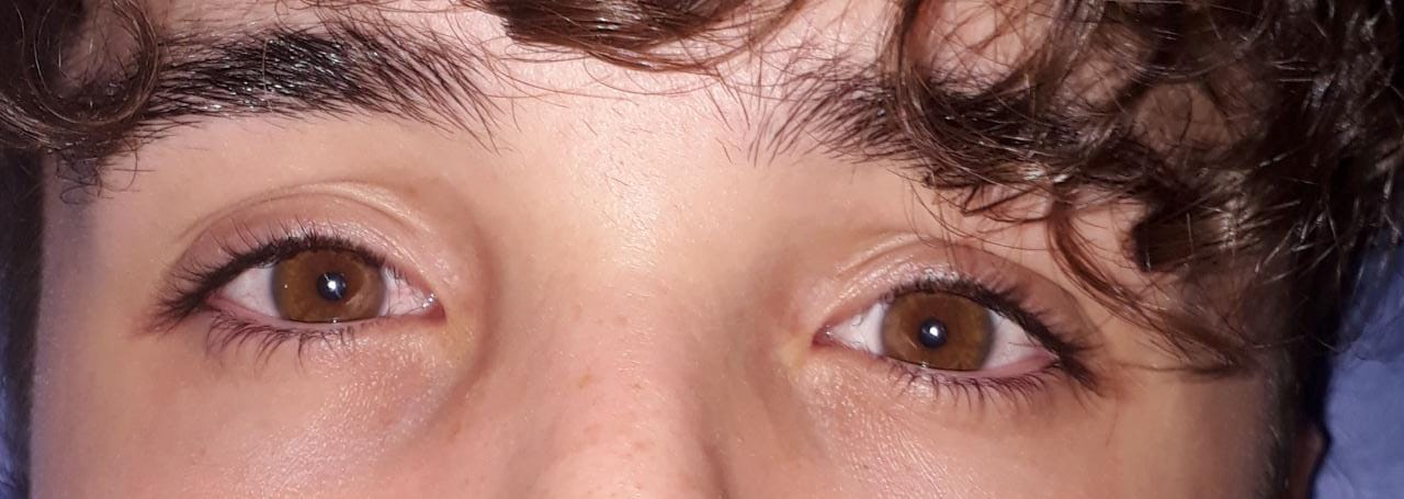 Los ojos de un humano