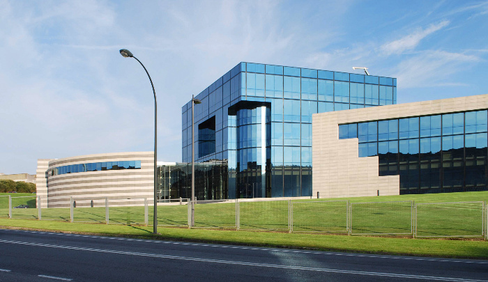 Imaxe da sede de Inditex en Arteixo.