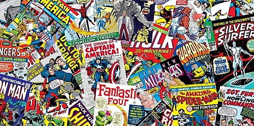 Imaxe de múltiples cómics