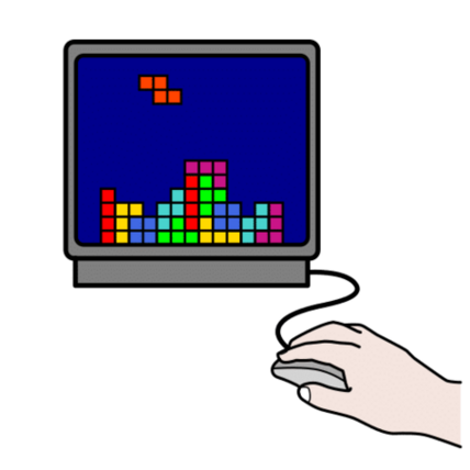 Imaxe do videoxogo Tetris