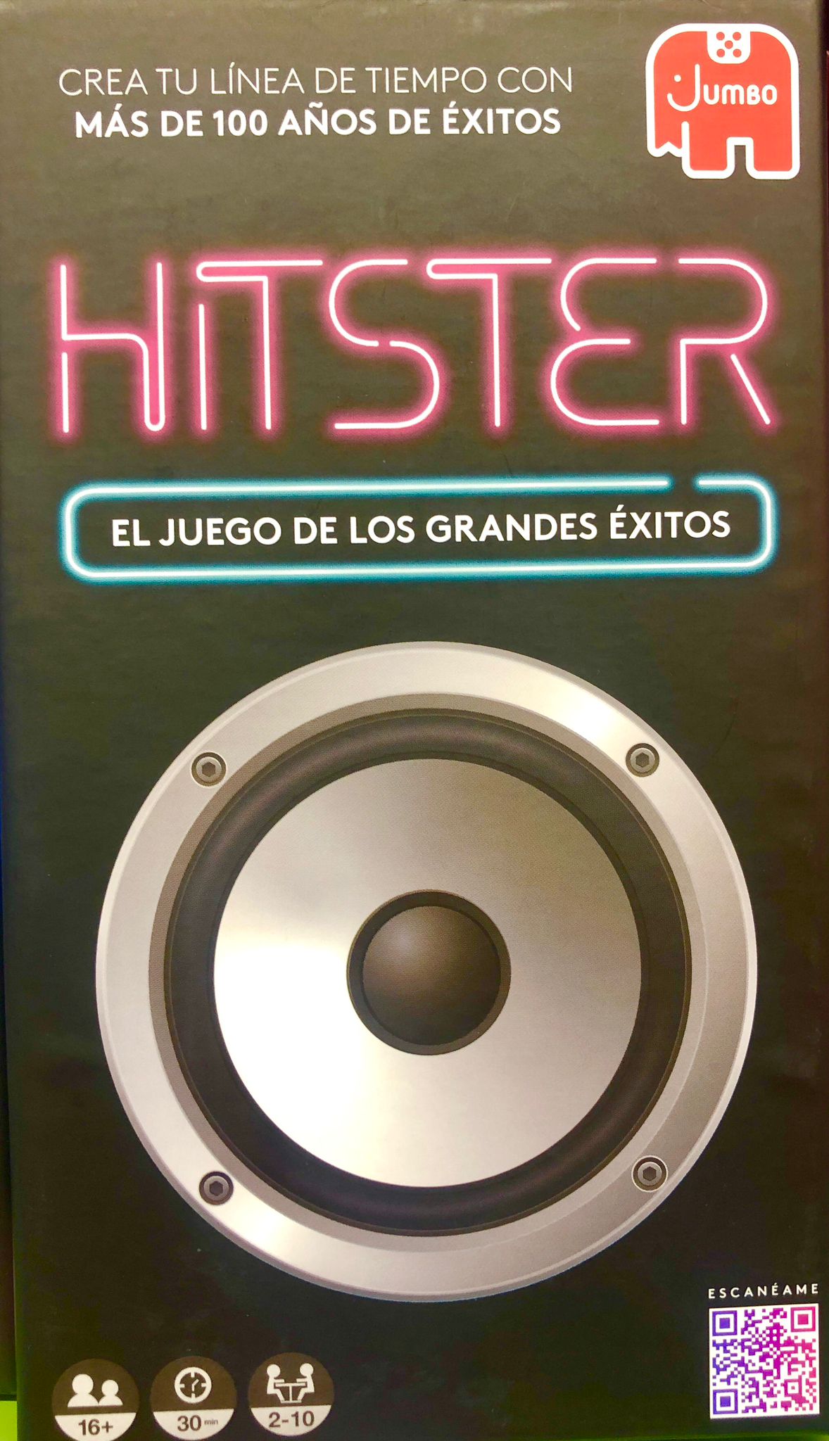 Caixa do xogo Hitster