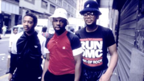 Imaxe do grupo de rap Rund DMC