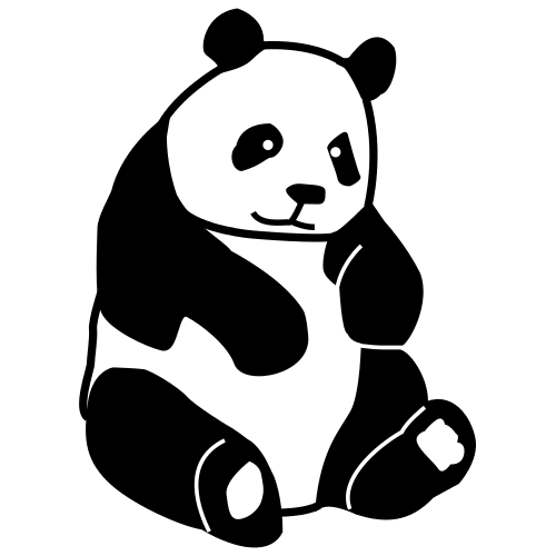 Icona dun oso panda