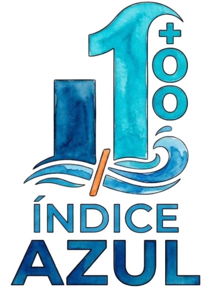 Logo que sintetiza el significado del índice azul