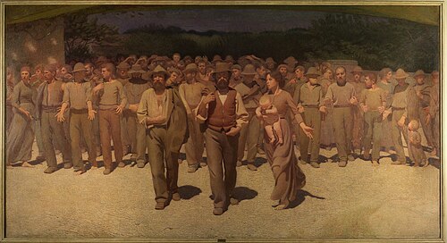 Obra pictórica, coñecida como 