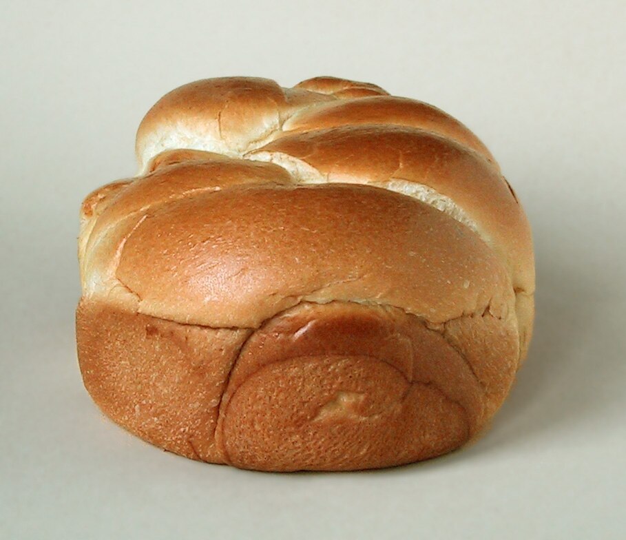 Brioche Fotografía dun brioche francés