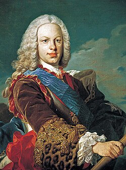 Ferdinand VI of Spain Fernando VI de España retratado á moda de Francia