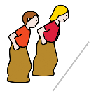 Carrera de sacos