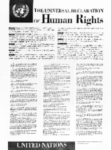 Declaración dereitos humanos