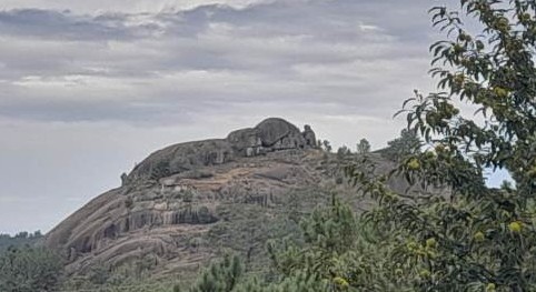 Fotografía del castillo de cans en Porriño.