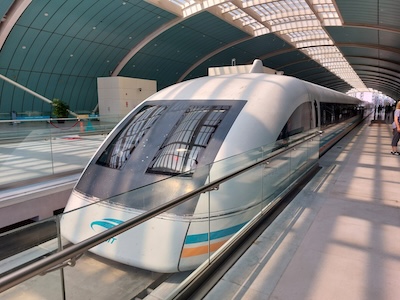 Tren de levitación magnética de Shangai