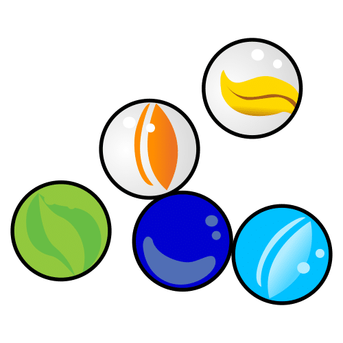Canicas de colores