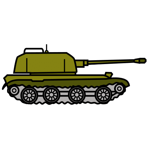 Imagen de tanque de juguete. 