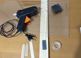 Materiales para fabricar tren magnético.